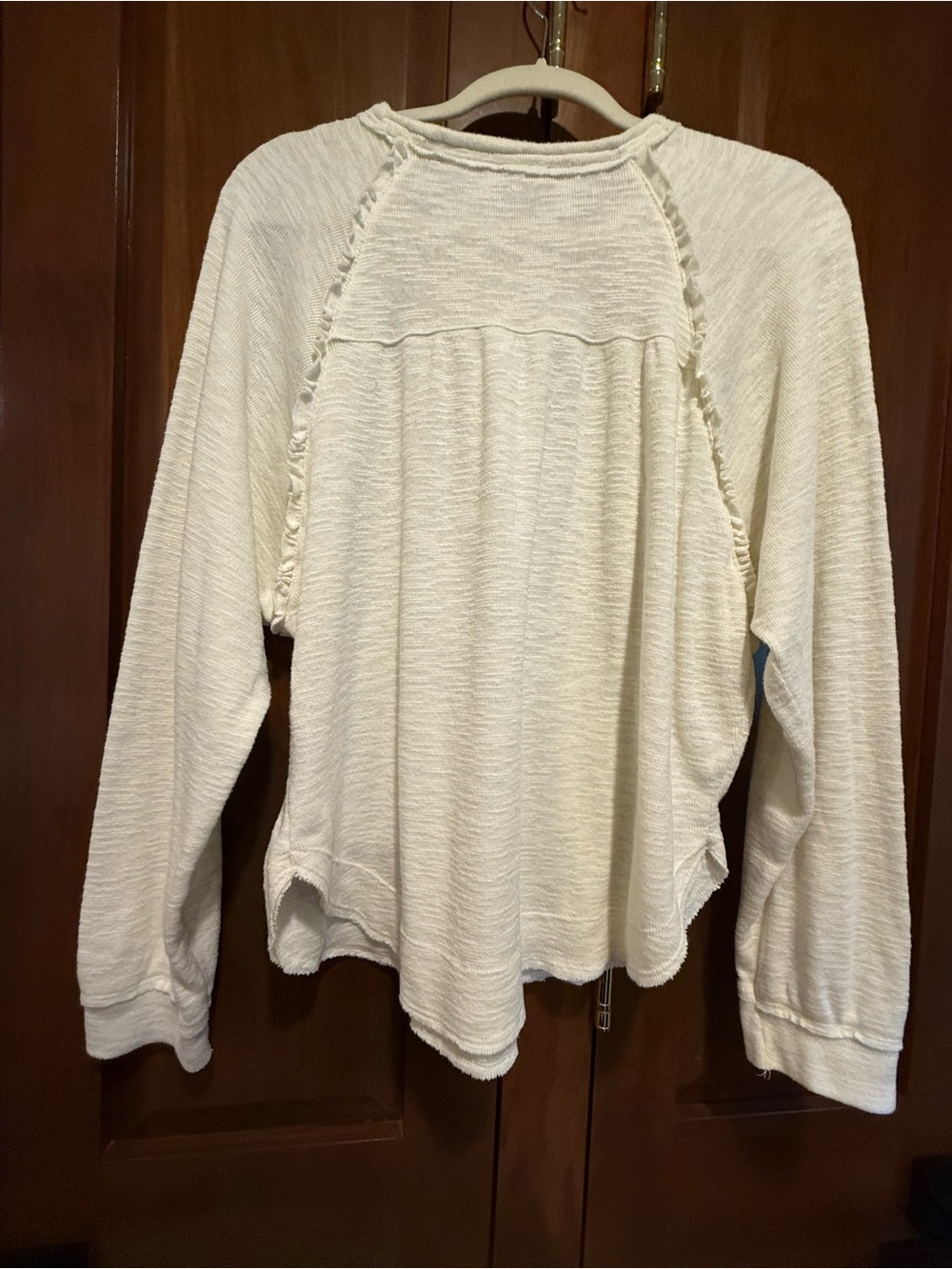 Anthropologie Pilcro Cream Top - Picture 5 of 10